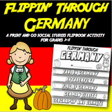 Germany Flip Book: A Social Studies Interactive Activity f