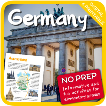 Preview of Germany (Fun stuff for elementary grades)
