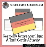 Germany Scavenger Hunt Task Card Game Activity - Geography