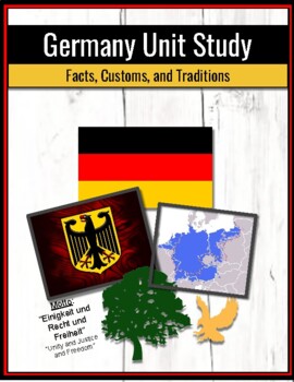Preview of Germany Unit Study - Facts, Customs, and Traditions