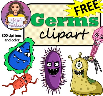 Preview of Germs Clipart *FREE*