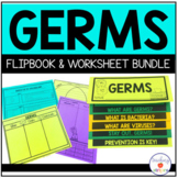 Germs Flip Book and Worksheet Bundle | Printable and Digital