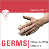 Germs: Virus vs. Bacteria- Health Science activity on the 
