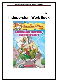 Preview of Geronimo Stilton, Secret Agent - A book full of learning activities / NO PREP