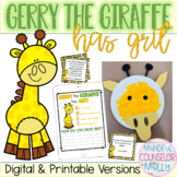 Gerry the Giraffe Has Grit Story, Digital & Printable