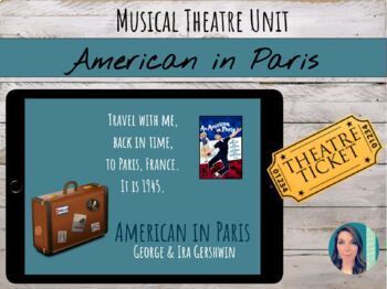 Preview of Gershwin's "An American In Paris"  Musical Unit for Google Slides