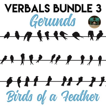 Preview of Verbals:  Gerunds & Gerund Phrase Lesson and Activities