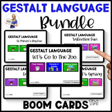 Gestalt Language Activities Bundle (Boom Cards)