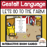Gestalt Language Adventure : Let's Go to the Farm!