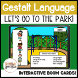 Gestalt Language Adventure : Let's Go to the Park!