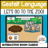 Gestalt Language Adventure : Let's go to the Zoo!