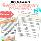 Gestalt Language Processing Supports / How to Support GLPs