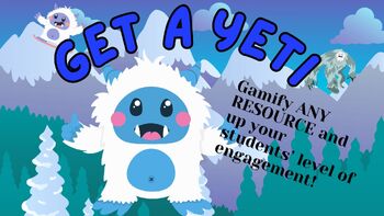 Preview of Get-A Yeti Winter Game (Turns any material into a fun game!)