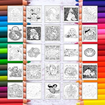 Explore the Disney Magical Universe with Our Adult Coloring Pages Collection