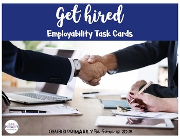 Preview of Get Hired! Employability Task Cards