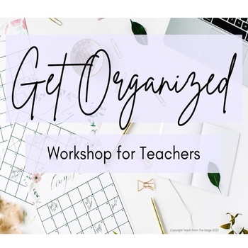 Preview of Get Organized Course