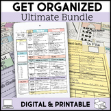 Get Organized: Ultimate Bundle of Digital and Printable Or