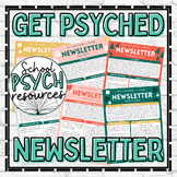 Get Psyched Monthly School Psychologist Newsletter Templat