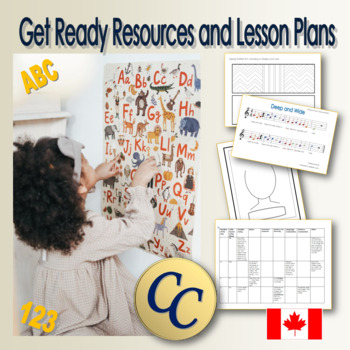 Preview of The Canadian Get Ready for School Lesson Plans and Activities