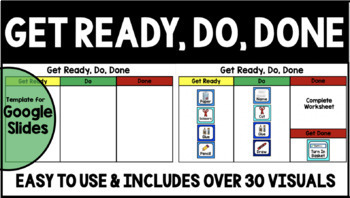 Preview of Get Ready, Do, Done (Google Slides)