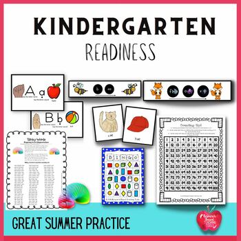 Preview of Kindergarten Readiness Activities