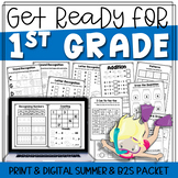 Get Ready for 1st Grade Summer & Back to School Review Pac