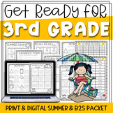 Get Ready for 3rd Grade! Distance Learning (PRINT & DIGITAL)