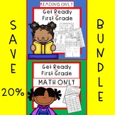 Get Ready for First Grade MATH/READING BUNDLE