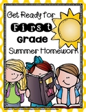 Get Ready for First Grade Weekly Summer Homework