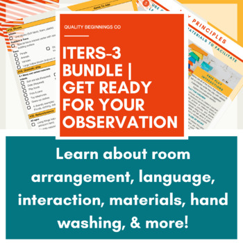 Preview of Get Ready for ITERS-3 | Bundle of Resources!