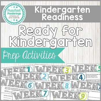 Preview of Get Ready for Kindergarten - Resource for New Kindergarten Families