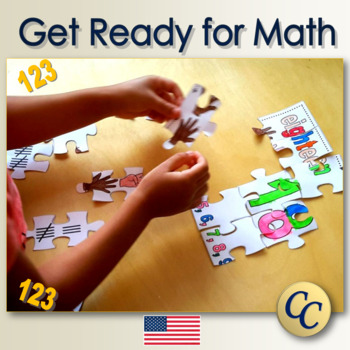 Preview of Get Ready for Math with Activities for American Learners