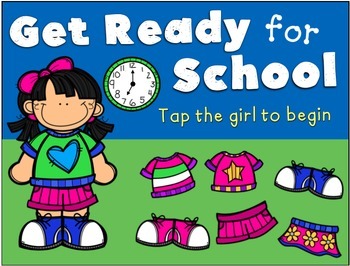Get Ready For School A No Print Dress Up Game Freebie By Panda Speech