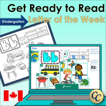 Preview of Get Ready to Read | Phonics for Canadian Students