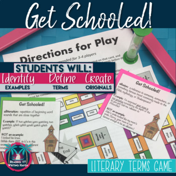 Preview of Figurative Language Board Game and Literary Term Practice