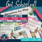 Figurative Language Board Game and Literary Term Practice