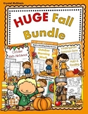 HUGE Fall Kindergarten BUNDLE Centers, Morning Work, Print