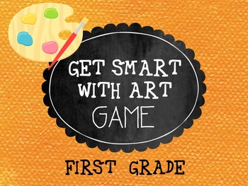 Preview of Get Smart with Art Game- 1st Grade