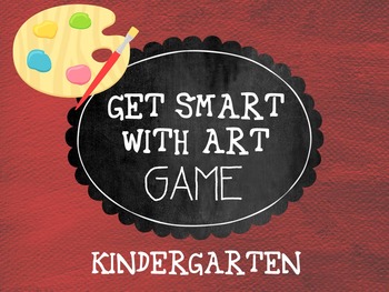 Get Smart With Art Game Kindergarten By Masterpiece Momma Tpt