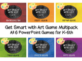 Get Smart with Art Game Multipack- All K-5 Games