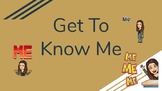 Get To Know Me Mobile Lesson PPT