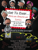 Get To Know...African Americans Series {SET 1}
