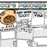 Get Well Soon Book Cards Care Package Writing Activities f