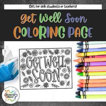 Get Well Soon coloring page  Free Printable Coloring Pages