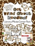 Get Wild About Reading Library Media Center Pack {with EDI