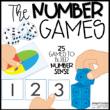 The NUMBER Games!  {25 Number Sense Games for K-1}