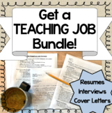Get a Teaching Job!  {12 pages of Printable Resources!}