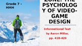Get in the Zone: The Psychology of Video-Game Design Grade 7 HMH