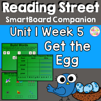 Preview of Get the Egg! SmartBoard Companion1st First Grade