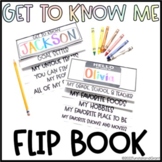 Get to Know Me Flip Book